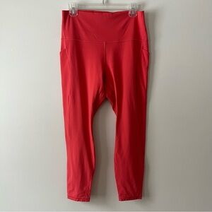 Lululemon Align Side Pocket Leggings 12 Coral